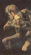 Francisco de goya y Lucientes, Saturn devours harm released one of its chin-